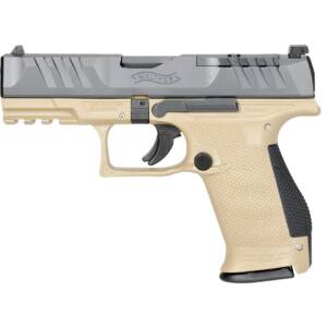WALTHER ARMS PDP 9MM CPT 4" BLK/TAN OR 15+1
