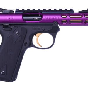 RUGER MKIV 22/45 LT 22LR PURPLE/GOLD