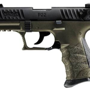 WALTHER ARMS P22Q MILITARY 22LR 10+1 3.4"