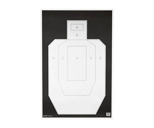 ACTION TGT IPSC PBKB PAPER 100PK