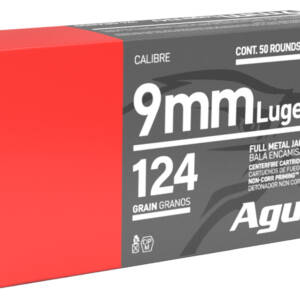 AGU 9MM 124GR FMJ 50/20