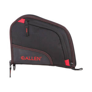 ALLEN CASE AUTO-FIT 9 HANDGUN BLACK RED
