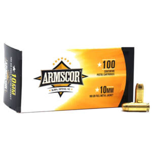 ARMSCOR AMMO 10MM 180GR FMJ 100/12 VALUE PACK