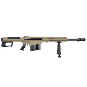 BARR M107A1 50BMG FDE 20 FLUTED BLK BBL