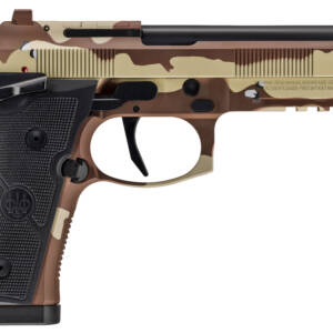 BER 92XI AMERICAN COMBAT 9MM 4.7 18RD CHOCOLATE