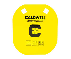 CALDWELL AR500 5" YELLOW