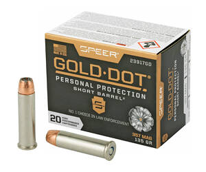 SPR GOLD DOT 357MG 135G HP SB 20/200