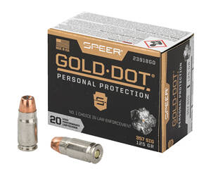 SPR GOLD DOT 357SIG 125GR HP 20/200