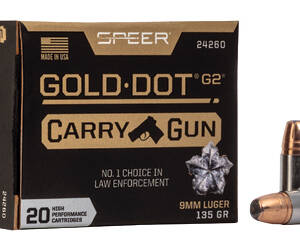 SPR GOLD DOT CARRY GUN 9MM 135GR HP