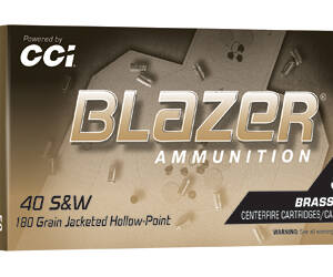 BLAZER BRASS 40S&W 180GR JHP 50/500