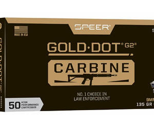 SPEER GOLD DOT 9MM 135GR HP 50/1000