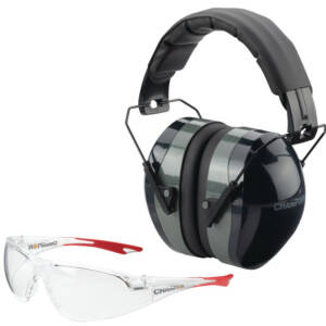 CHAMP BALLISTIC EYES & EARS COMBO BLK