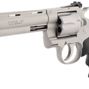 CLT PYTHON 357MAG 6 MATTE SS RUBBER