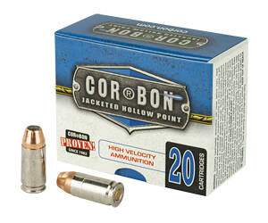 CORBON 9MM+P 90GR JHP 20/500