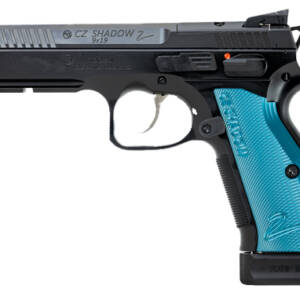 CZ SHADOW 2 OR 9MM BLUE GRIPS