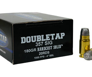 DBLTAP 357SIG 180GR HARDCAST 20/1000