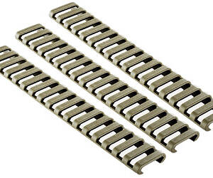 ERGO 18-SLOT LDDR RAIL COVERS 3PK DE