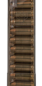 ETS MAG GLOCK 22 40SW 24RD COMP CARBON SMOKE