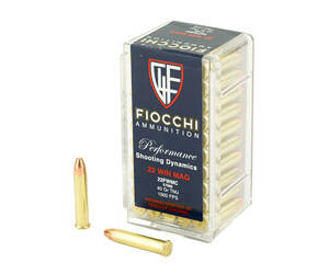 FIOCCHI 22WMR 40GR FMJ 50/2000