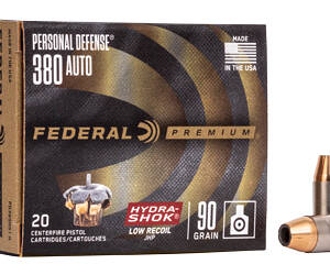FED PD HYDRA-SHK 380ACP 90GR 20/200