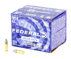 FED 22LR 36GR LEAD HP 325 CT