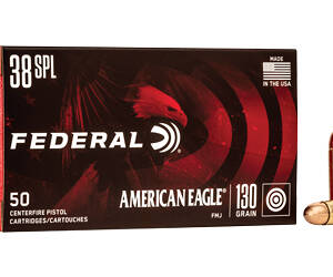 FED AM EAGLE 38SPL 130GR FMJ 50/1000