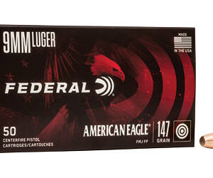 FED AM EAGLE 9MM 147GR FMJ 50/1000