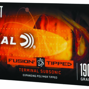 FED FUSION 300BLK 190GR SUBSONIC 20/10