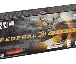 FED PRM 243WIN 85GR TRPHY COPPER 20
