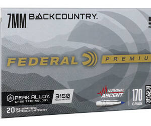 FED TERM ASCENT 7MM BC 170GR 20/200