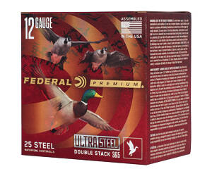 FED ULT STL 12GA 3" 1.25OZ #3/#5 25