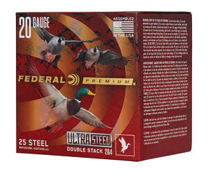 FED ULT STL 20GA 3" 1OZ #2 25/250