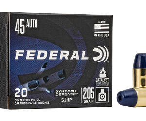 FED SYN DEF 45ACP 205GR SJHP 20/200