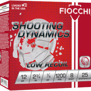 FIO SHOOTING LOW RECOIL 12GA 2.75 #8 25/10