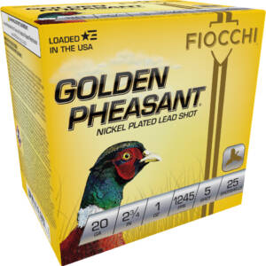 FIO GOLDEN PHEASANT 20GA 2.75 1OZ #5 25/10