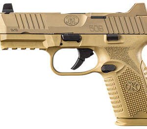 FN 509M TACTICAL OR 9MM 4.5 TB FDE 4 24RD 1 15R