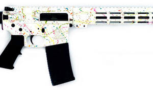 GLFA AR-15 223WYL 16 SAVED SPLATTER WHITE 30R