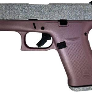 GLOCK 43X 9MM GLITTER GUNZ BLUSH DIAMOND