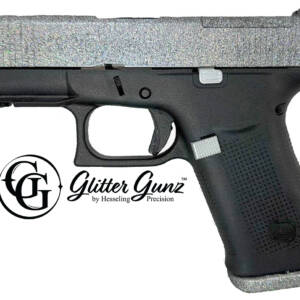 GLOCK 43X MOS 9MM DIAMOND GLITTER GUNZ