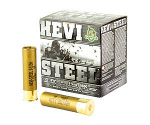HEVI STEEL 12GA 3.5" #4 25/250