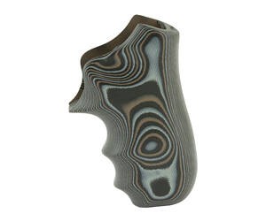 HOGUE GRIP RUGER LCR G10 BLACK/GREY