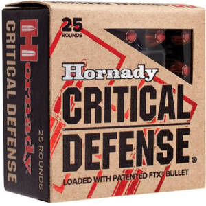 HORN CRITICAL DEFENSE 5.7X28 40GR FTX 25/10