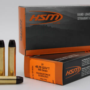 HSM SUBSONIC 45-70 HITEK 550GR HCFN 20/25