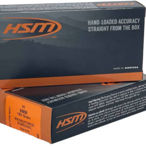 HSM SUBSONIC 9MM HITEK 180GR HCFN 50/10