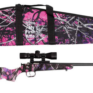 KSA MUDDY GIRL BLUE 22LR PKG W/BASE SCOPE CASE