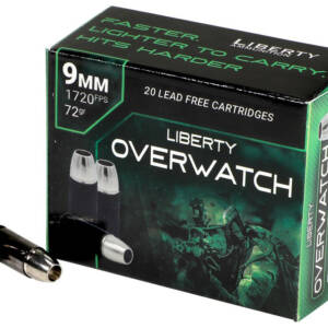 LIB AMMO OVERWATCH 9MM +P 72GR HP 20/10