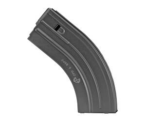 MAG DURAMAG 28RD 6.8SPC SS MAG BLK