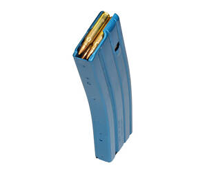 MAG DURAMAG 30RD 5.56 ALUM MAG BLUE