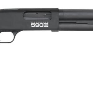 MOSS 590S 12GA 18.5 BLK OR THREADED 10RD