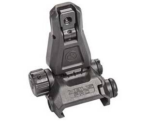MAGPUL MBUS PRO REAR FLIP SIGHT BLK
